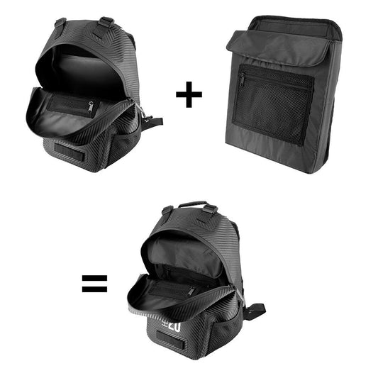 Set: Sac à Dos Moto HX5 Imp. 45Ltr Avec Porte-casque Bagtecs Avec Moto Supports Pour Sacoches Cavalieres Rigides Noir A551851 0 Set: Sac à Dos Moto HX5 Imp. 45Ltr Avec Porte-casque Bagtecs Avec Moto Supports Pour Sacoches Cavalieres Rigides Noir A551851 0