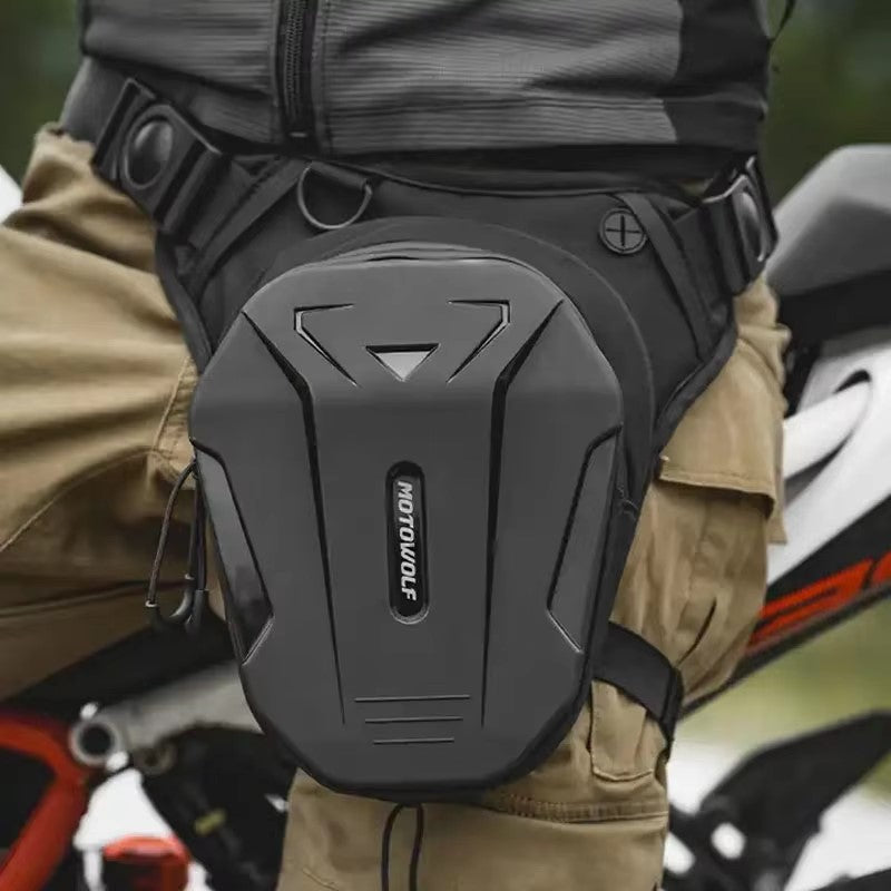 Sacoche De Jambe Moto étanche - Multipoches, Avec Ceinture, Pour Randonnée, Camping, équitation - 12