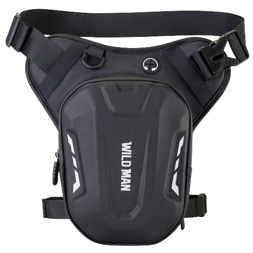 Sacoche De Jambe Moto Réglable – Imperméable, Tissu Oxford – Pour Homme, Activités Plein Air – Gris - 11