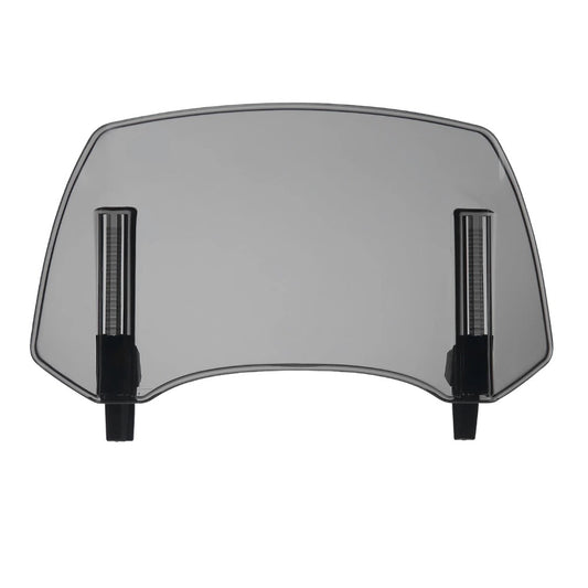 Saute-vent moto vintage universel fumé – style rétro et protection aérodynamique