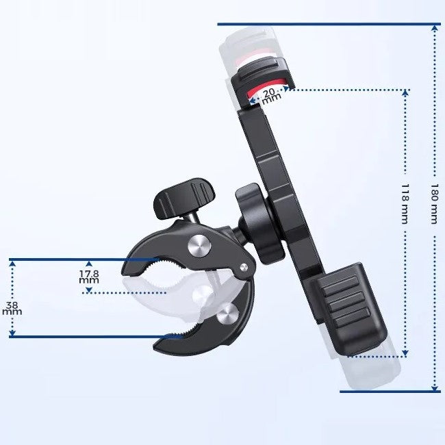 Support Universel De Téléphone Portable Pour Siège Arrière De Voiture, Réglable Fiche Technique