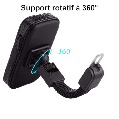 Support de téléphone de moto étanche universel Support de téléphone de vélo  portable 360