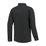 Chemise de moto Rusty Stitches - Jack Dann Noir Waxed - Vignette | Boutique biker