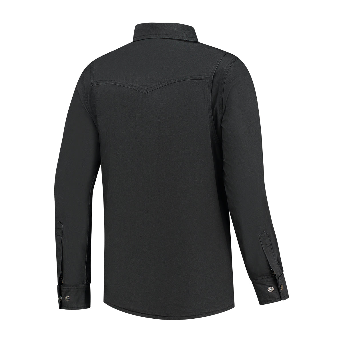 Surchemise moto kevlar noire homologuée CE niveau A avec protections intégrées coudes épaules