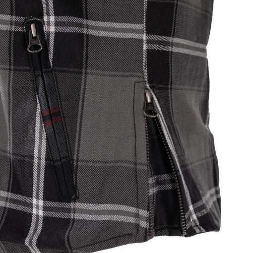 Surchemise-moto-femme-fermeture