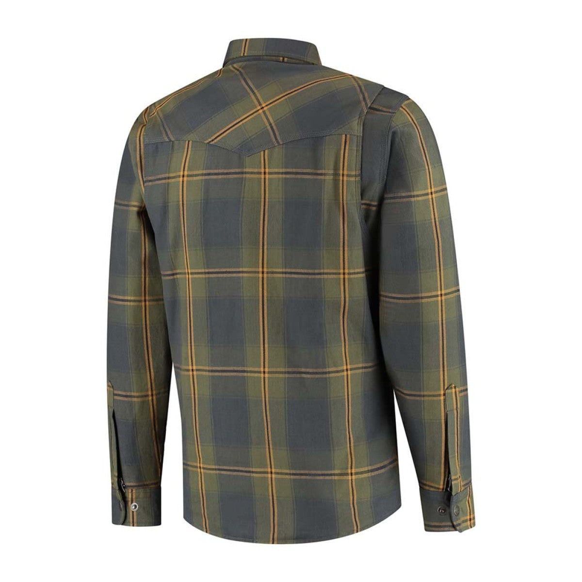 Surchemise moto homme kevlar homologuée CE niveau A style urbain à carreaux