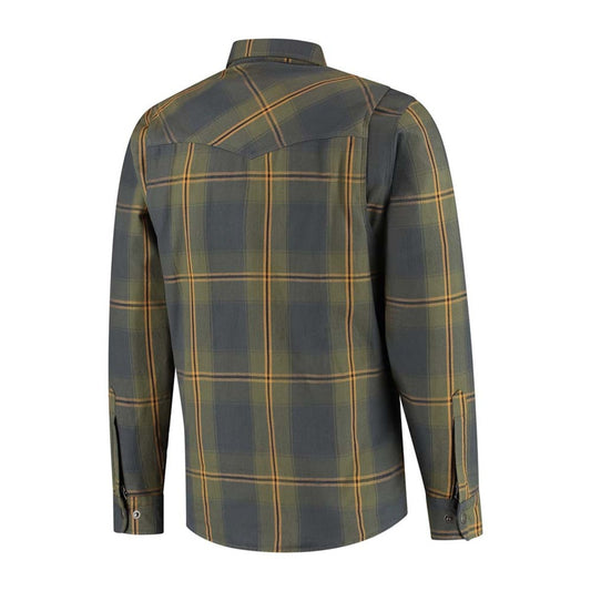 Surchemise moto homme kevlar homologuée CE niveau A style urbain à carreaux