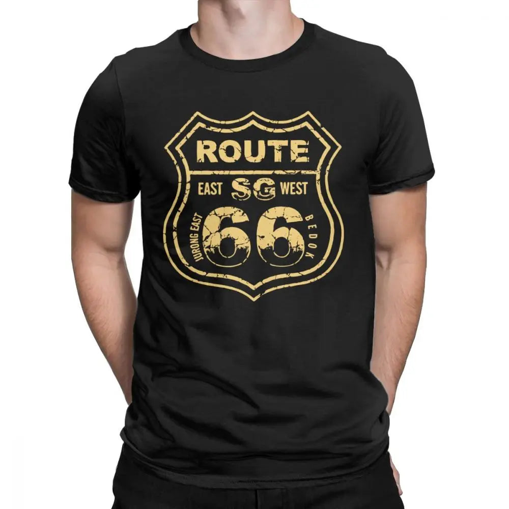 T-shirt-moto-route-66-SG