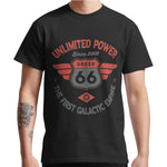 T-shirt moto - Route 66 Unlimited Power - Vignette | Boutique biker
