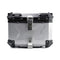 Top case moto aluminium 45L robuste pour voyage et aventure