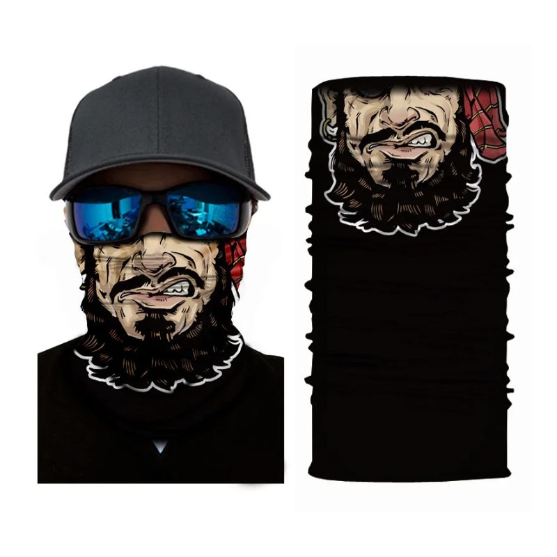 Tour de cou moto bandit style rebelle respirant