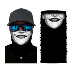 Scaldacollo per moto - Donna sorridente - Vignette | Boutique biker