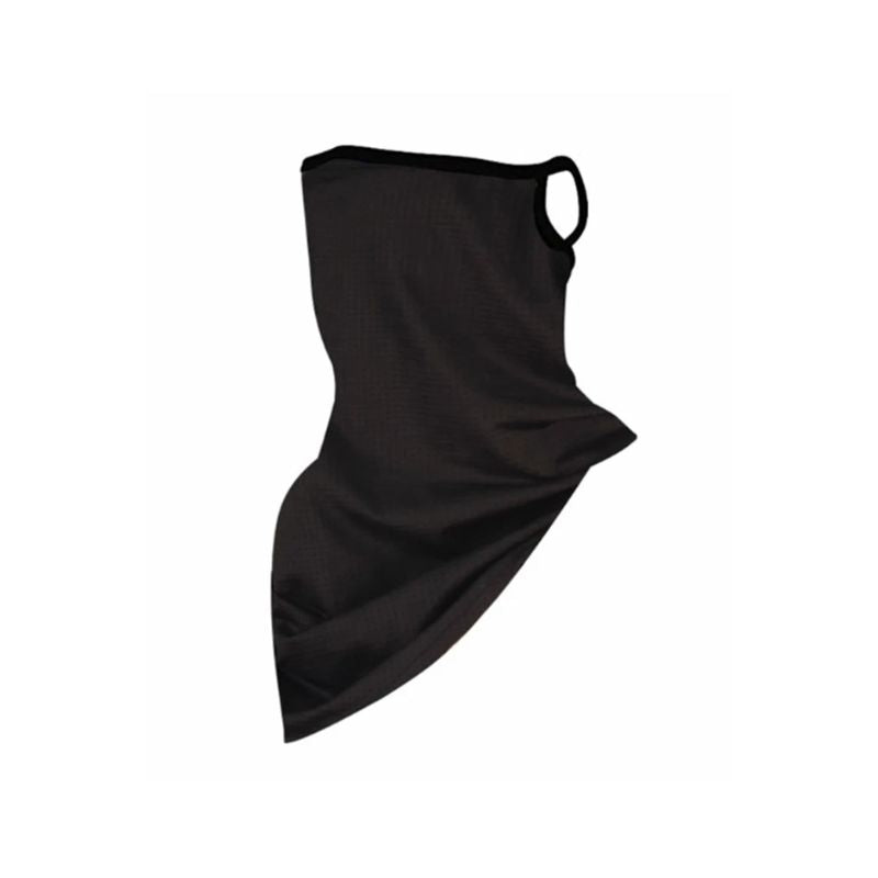 Tour de cou moto noir long coupe-vent