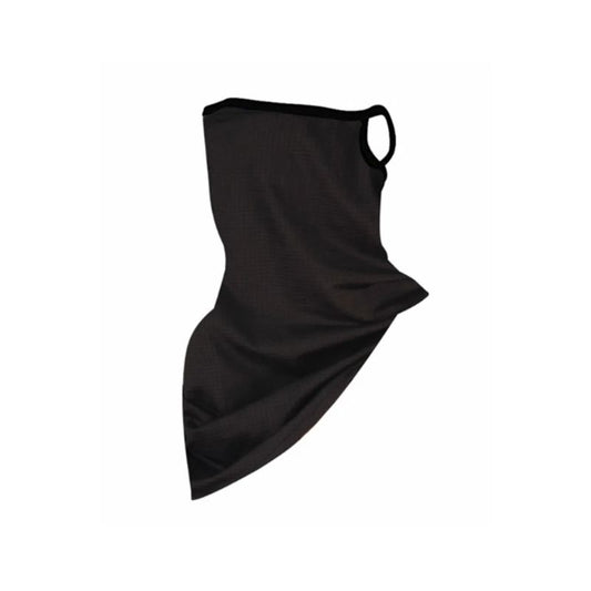 Tour de cou moto noir long coupe-vent