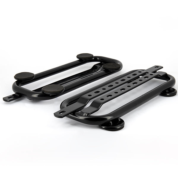 Paire De Valises Latérales Rigides Moto Craftride Noir DP1571 - 12L Chacune - Look Custom & Sécurisé
