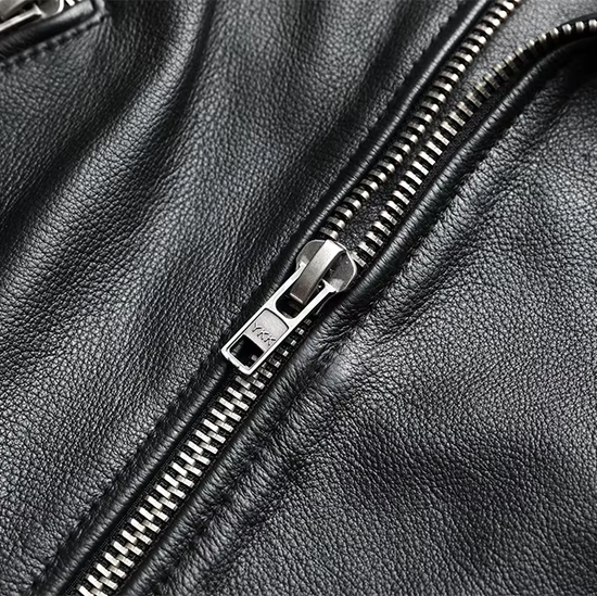 Veste En Cuir Veste Cuir Bomber Fahsyee Homme - Style Moto Fermeture Asymétrique Noir Veste Pour Hommes Veste En Cuir Veste Cuir Bomber Fahsyee Homme - Style Moto Fermeture Asymétrique Noir Veste Pour Hommes