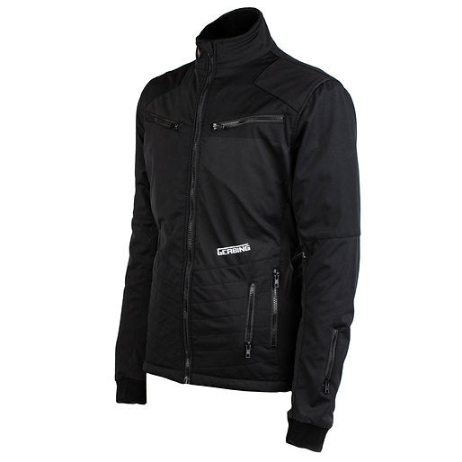 Veste chauffante moto gerbing e-liner noire softshell homme femme nylon