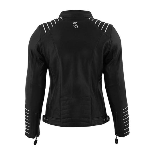 Veste-cuir-femme-moto-dos
