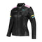 Veste moto cuir femme homologuée CE AA avec protections