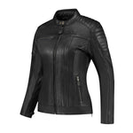 Blouson de moto homologué A - Rusty Stitches Jack Alice noir - Vignette | Boutique biker