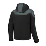 Blouson de moto - Rusty Stitches Jack William noir et gris - Vignette | Boutique biker