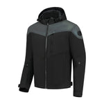 Blouson de moto - Rusty Stitches Jack William noir et gris - Vignette | Boutique biker