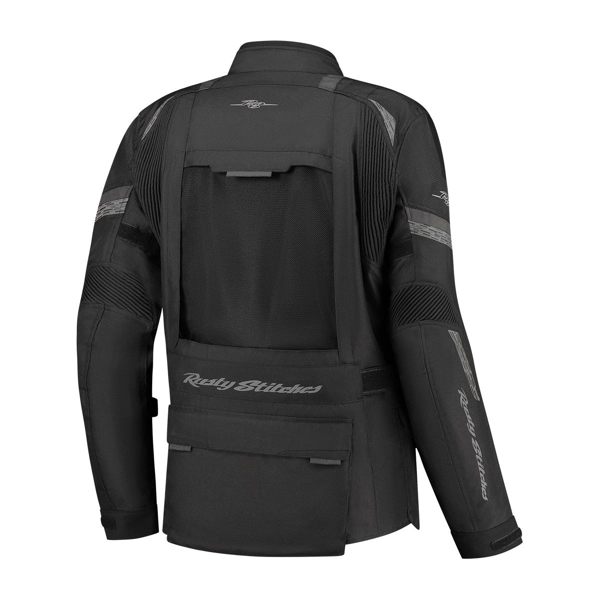 Veste-pour-motard-noire