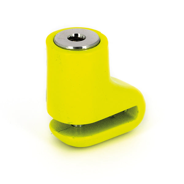 bloque disque antivol scooter star locks jaune 5.5mm avec clés et sac de transport