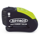 Bloque disque SRA 14mm avec alarme - ARTAGO - Vignette | Boutique biker