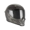 Casque intégral EXKLUSIV Goliath Titanium Mat gris anthracite aérodynamique avec écran fumé.