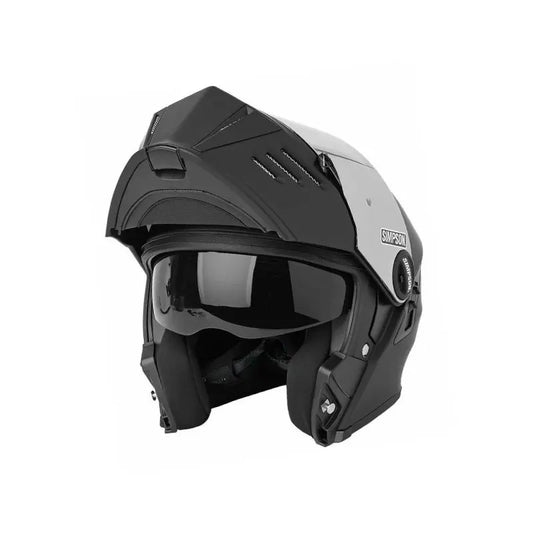 Casco modulare da moto - Darksome nero opaco
