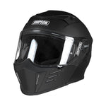 Casco modulare da moto - Darksome nero opaco - Vignette | Boutique biker