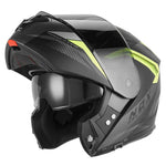 Casque modulable - N968 Shift noir mat jaune - Vignette | Boutique biker