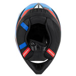 Casque moto cross homologué - Swaps Whip bleu blanc rouge - Vignette | Boutique biker