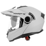 Casque moto enduro modulable - Swaps S791 Dune gris mat - Vignette | Boutique biker