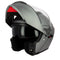 Casque moto modulable Eight S551 Dual Face titane homologué ECE 22.06