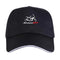 Casquette noire BMW S1000XR avec logo moto sportive blanche et écriture rouge
