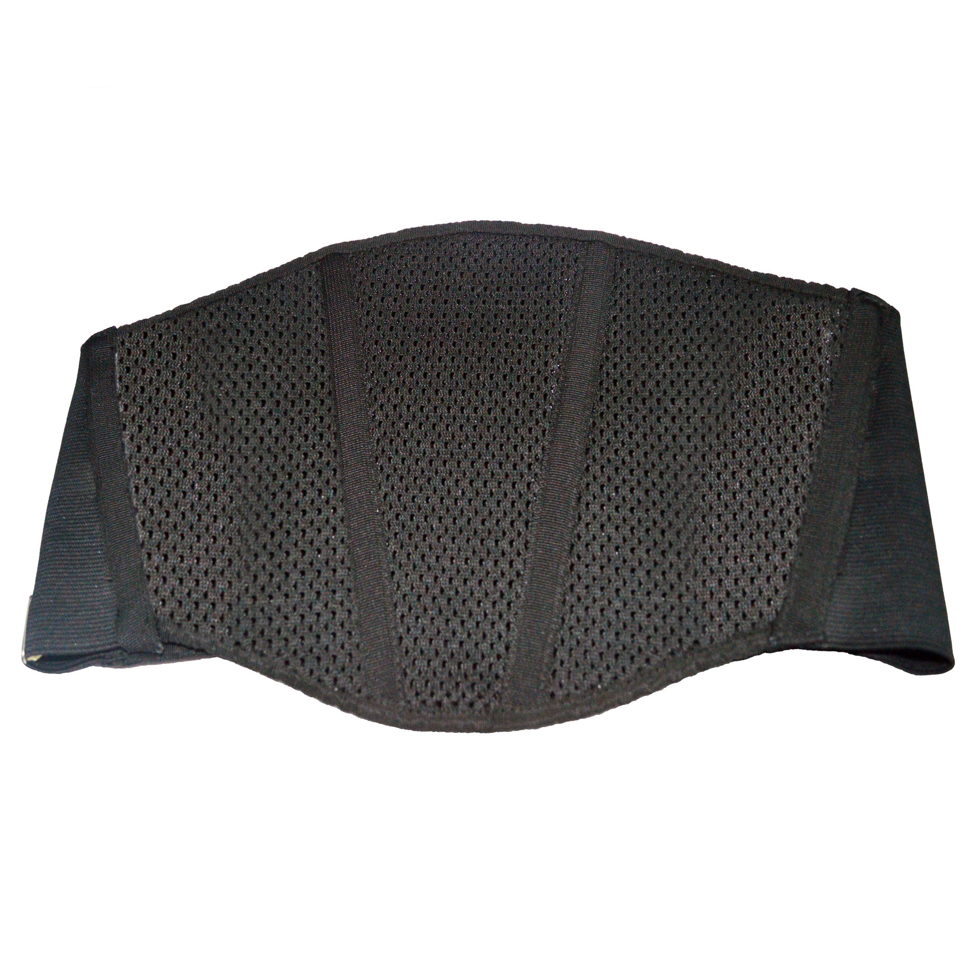 ceinture lombaire moto noire S-Line ventilée ajustable pour maintien dos motard homme femme