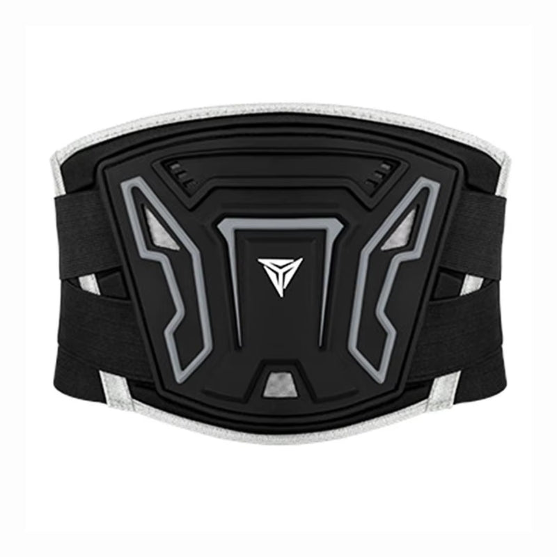 ceinture lombaire moto noire renforcée réglable respirante pour homme et femme tailles M à XL