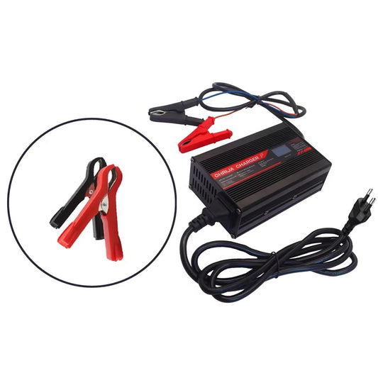 Chargeur batterie moto 54V lithium avec écran digital universel