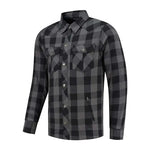 Chemise de moto homme - Jack Neil-25 gris et noir - Vignette | Boutique biker