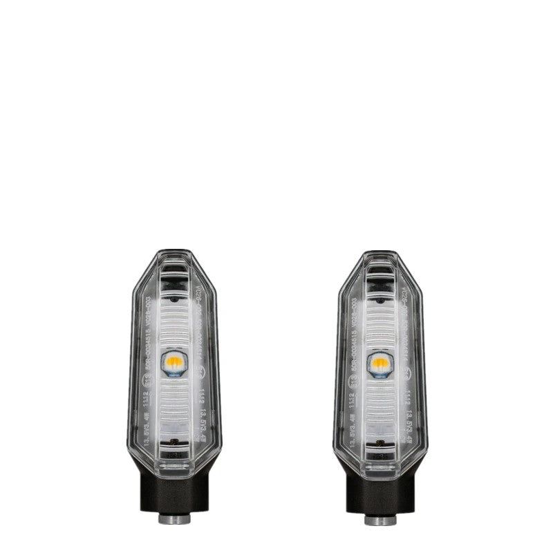 paire de clignotants LED moto pour Honda avec design compact et lumière puissante