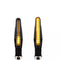 Clignotant LED moto universel séquentiel dynamique avec lumière défilante jaune