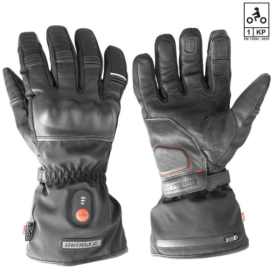 gants moto chauffants imperméables homologués CE hiver homme femme Esquad
