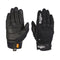 gants moto enfant été Furygan Jet Kid D3O noirs cuir textile CE 6 à 12 ans