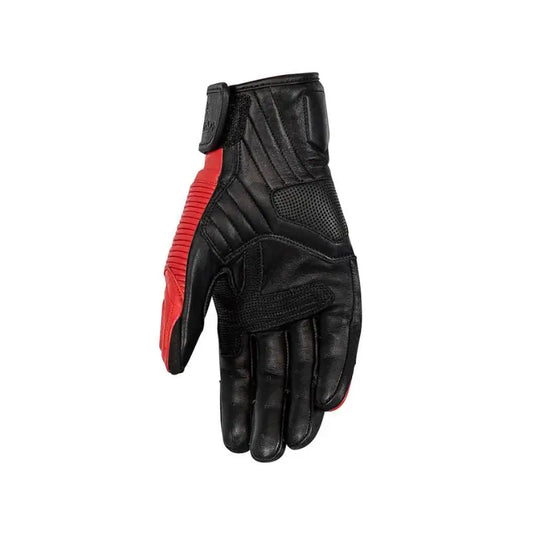 Gants moto été femme - Stella rouge