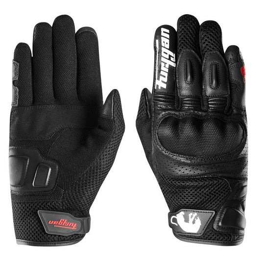 gants moto été Furygan TD12 Evo noir cuir textile homme tactiles homologués CE S à 3XL