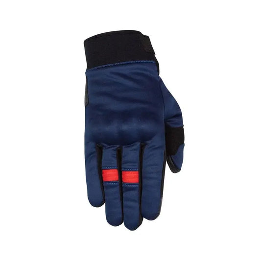 Gants moto été homme Rusty Stitches Clyde V2, protection articulations, paume texturée, tactiles.