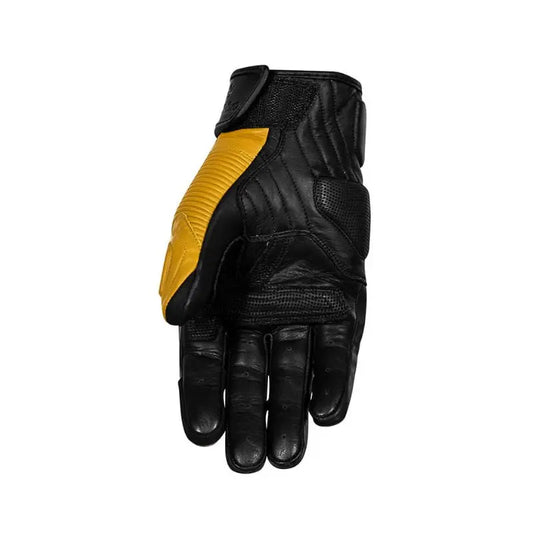 Gants moto été homme - Jimmy jaune