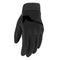 gants moto été homologués CE Eight First noir femme respirants avec coques protection et paume tactile